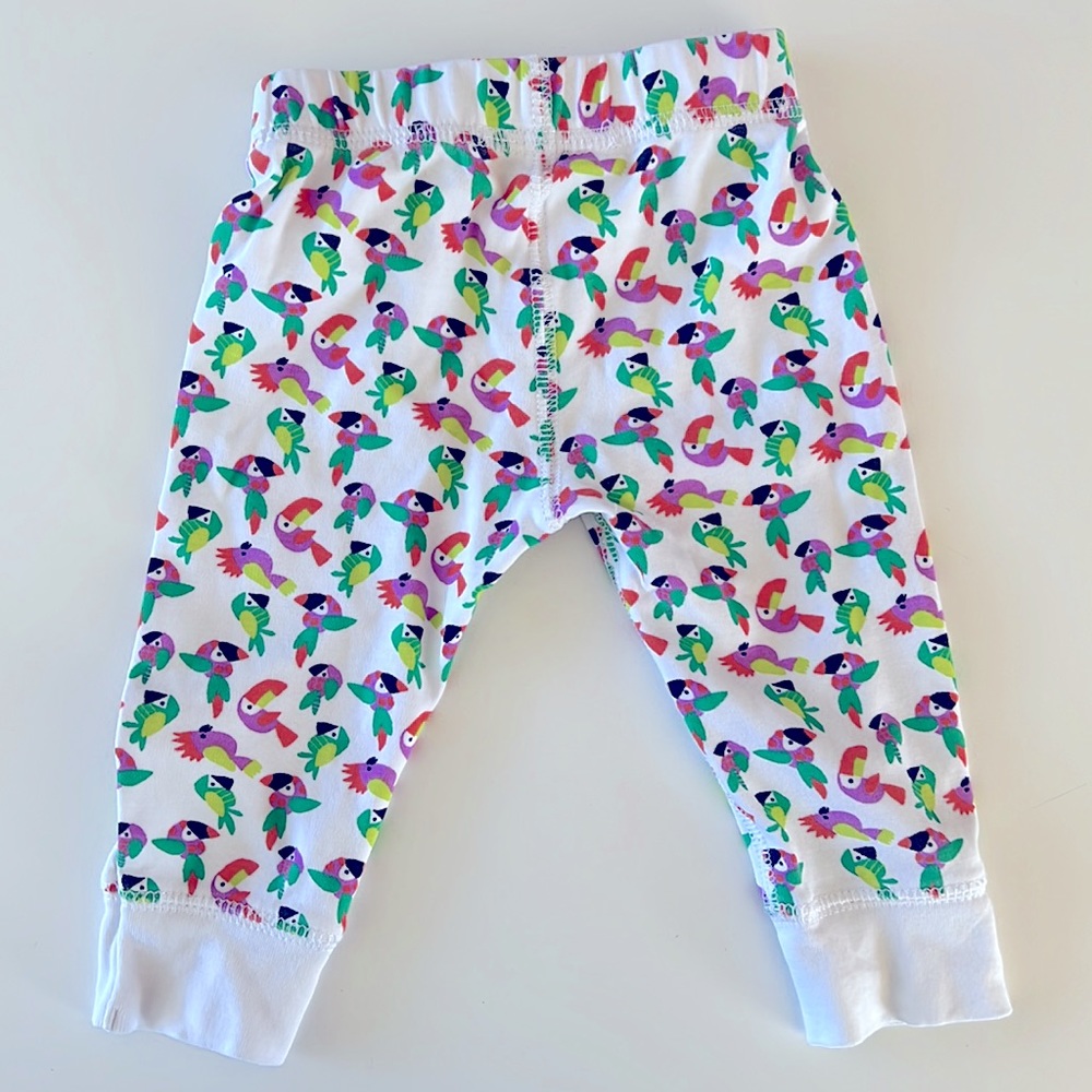 Roller Rabbit Kids Pajama Bottoms - Multicolor Toucan Print - Picture 6 of 6
